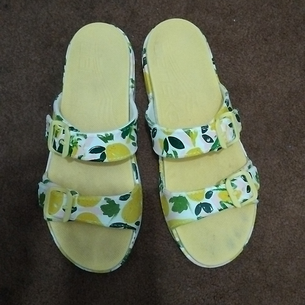 Dansko Kandi Lemon Print. Sz 41 - Picture 2 of 6